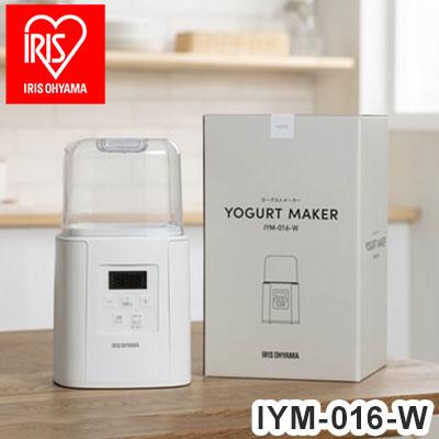 ヨーグルトメーカー IYM-016-W アイリスオーヤマ ギリシャヨーグルト 牛乳パック 飲むヨーグルト 甘酒メーカー 発酵食品 低音調理 美容 手作り