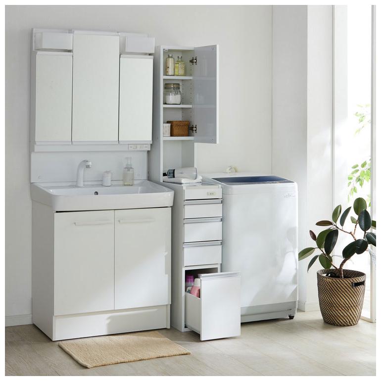 ステンレス キッチン収納棚 スリム 隙間収納 25cm 幅25cm 日本製