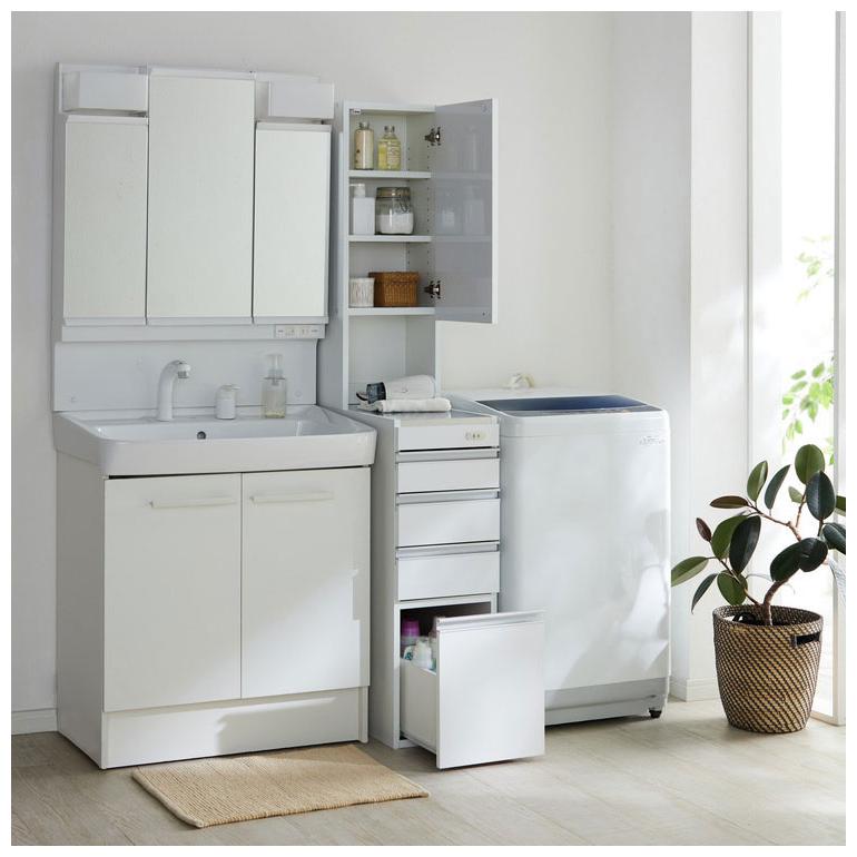 ステンレス キッチン収納棚 スリム 隙間収納 30cm 幅30cm 日本製