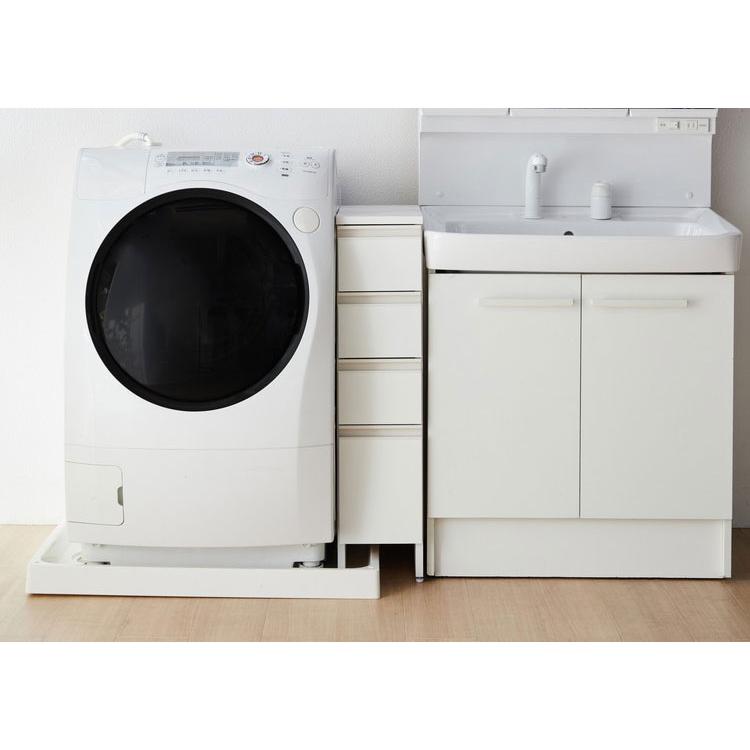 日本製 隙間収納 防水パンアジャスター付すき間収納庫 幅20 完成品