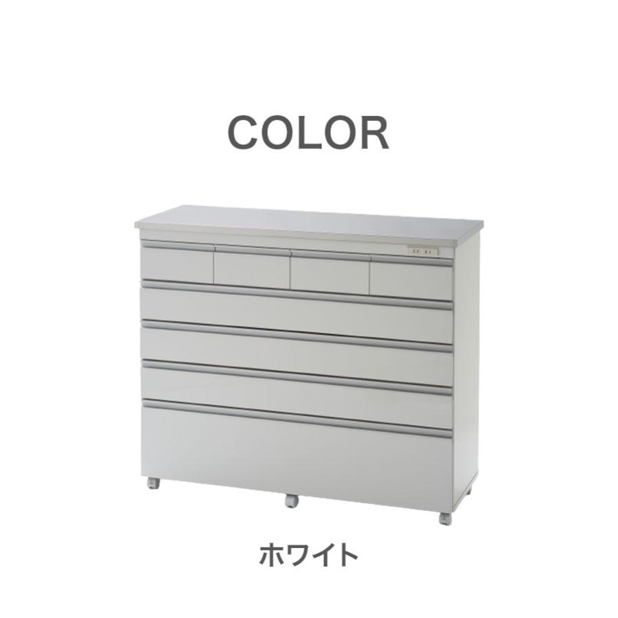 完成品 日本製 キッチンカウンター ステンレス天板 幅120 高さ 完成品 日本製 キッチンカウンター ステンレス天板 幅120 高さ