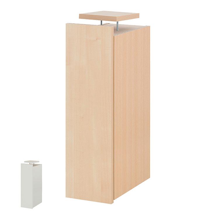 日本製 壁面ラック スライドラック専用オプション 上置き LLサイズ 261cm~270cm 壁面収納 収納 ラック オープンラック 代引不可