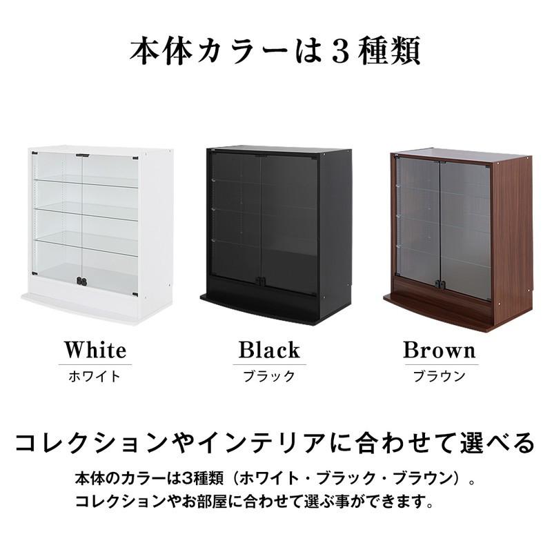 コレクションラック 本体+ミラーセット 幅83.1cm 奥行き38.5cm 高さ96.1cm CR-T8339LM 収納ラック ディスプレイラック 代引不可_7