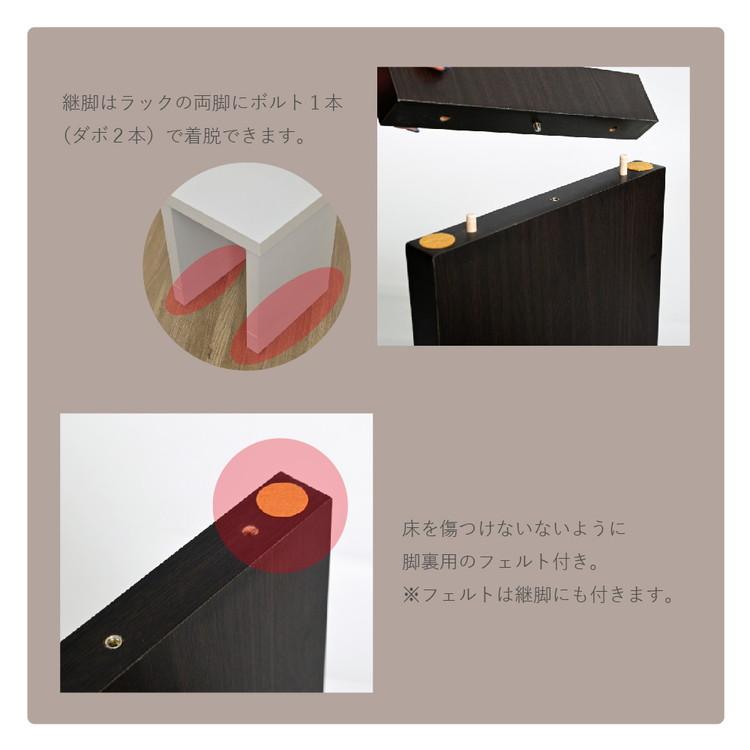 コの字 ネストテーブル 3点セット 耐荷重35kg 白 ホワイト 木製