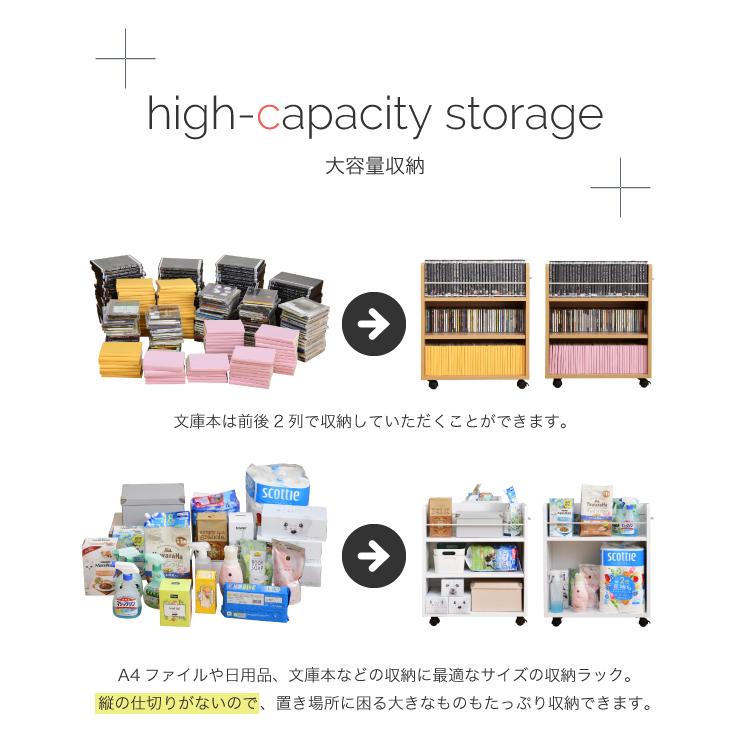 クローゼット ラック 収納 2個セット A4ファイル 幅26 奥行58