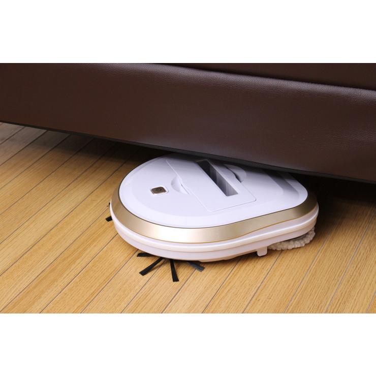 掃除ロボット 自走式 回転モップクリーナー ブラシとモップのダブル