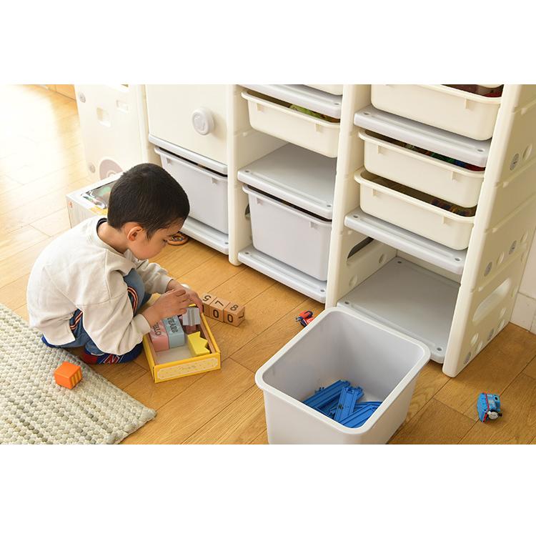 【6月28日まで】トラック型おもちゃ棚 トラック型 おもちゃ収納 大 大容量 棚 おもちゃ ボックス おもちゃ