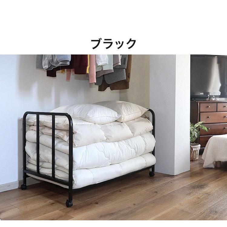 カバー付き布団収納ラック 布団収納ラック カバー付き 寝具 収納 高さ