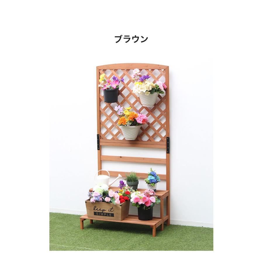 【良品】 ラタン パーテーション兼フラワースタンド 二連花台 木製 良品】 ラタン パーテーション兼フラワースタンド 二連花台 木製