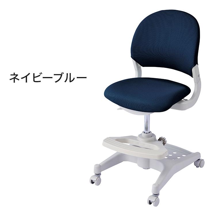 ハイブリッドチェア コイズミ KOIZUMI 学習チェア イス 椅子 いす ファブリックタイプ 学習椅子 回転イス かわいい シンプル インテリア 子供 こども 代引不可の画像