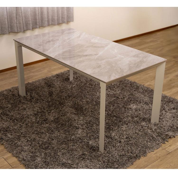 ダイニングテーブル 135x80 135cm 80cm セラミックテーブル セラミック