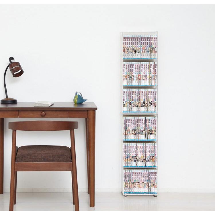 アクリル ディスプレイラック 3段×2個組 透明 見せる収納 極薄