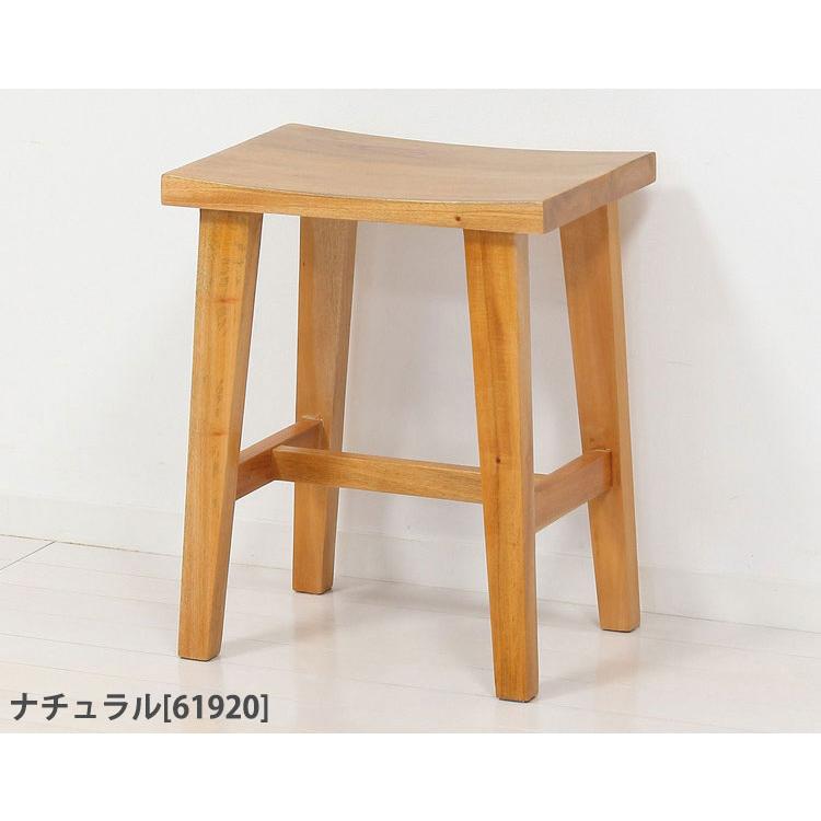 天然木スツール 完成品 高さ45cm 玄関スツール 腰掛け ディスプレイ