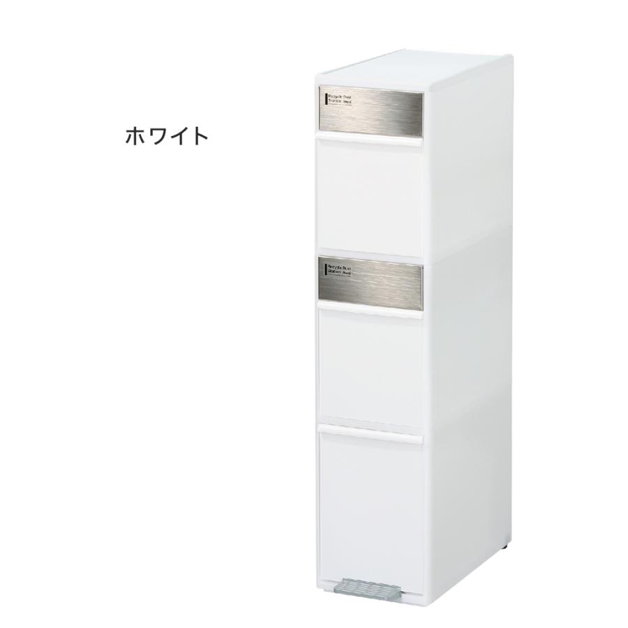 ゴミ箱 分別 3段 キッチン 約55L LIKE-IT シンプル キャスター付き