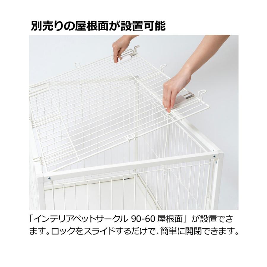 リッチェル 犬用 サークル ケージ 90×60cm 高さ60cm シンプル