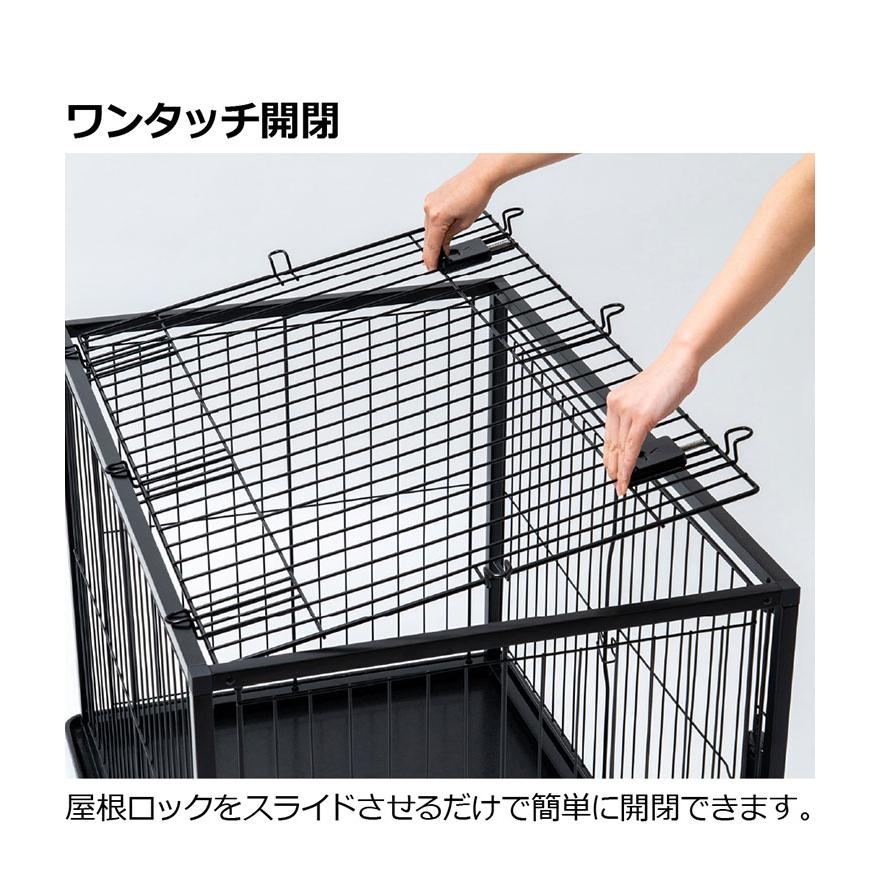 リッチェル ペットサークルフルセット(屋根/カバー付) 90cm×60cm リッチェル インテリアペットサークル90-60用 屋根面 サークル用屋根面