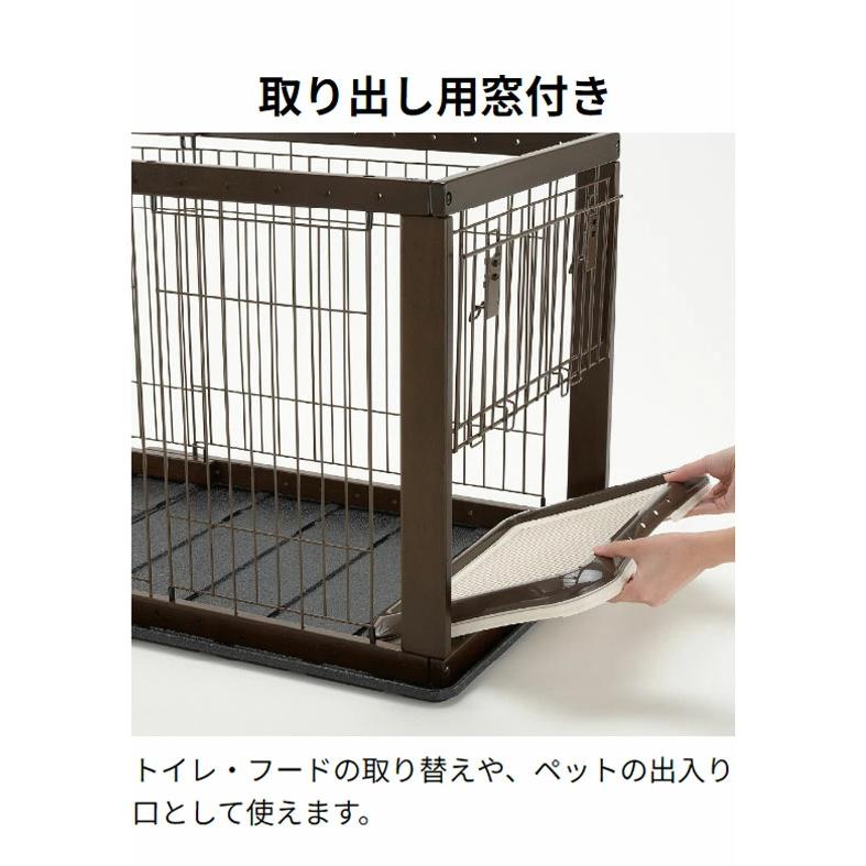 早割航空券 リッチェル 犬用 11段階 幅90~154cm 伸縮できる ケージ サークル ケージ