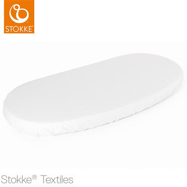 ストッケ スリーピー Sleepi ジュニア フィットシーツ ホワイト ジュニアベッド用 STOKKE 正規販売店 代引不可｜rcmdin