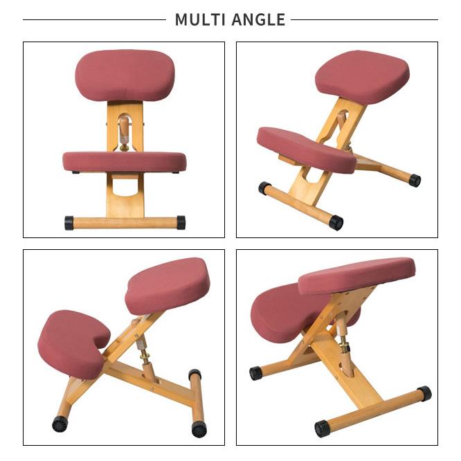 プロポーションチェア　ピンク　学習イス　背筋が伸びるイス 学習チェア 学習椅子 勉強椅子 いす イス 椅子 チェアー 背筋