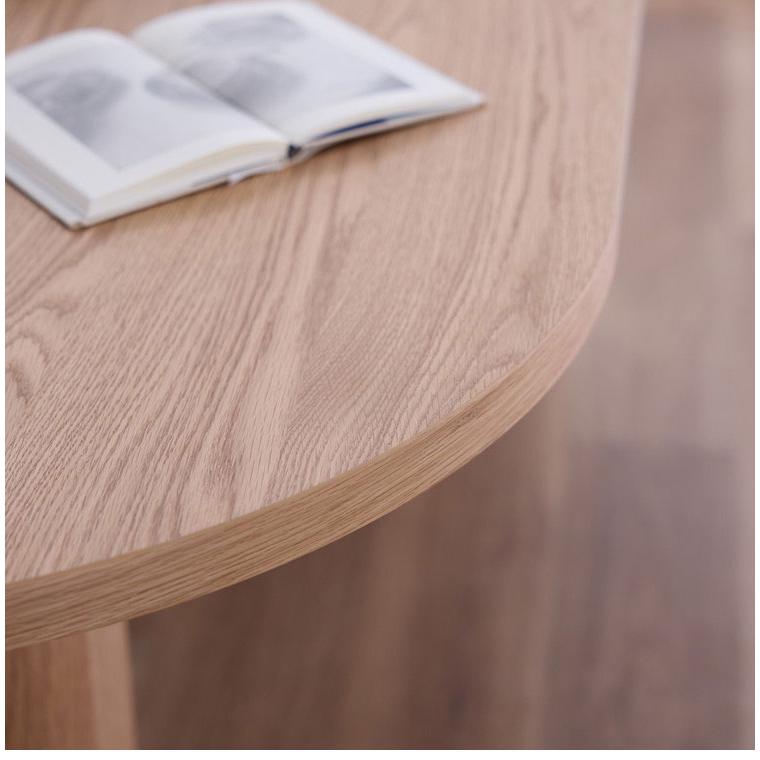 ダイニングセット テーブル 幅210cm ダイニングチェア 4脚セット リビングテーブル 食卓机 木製テーブル 半円形 4人 おしゃれ デザイナーズ 北欧 代引不可 | ブランド登録なし | 03