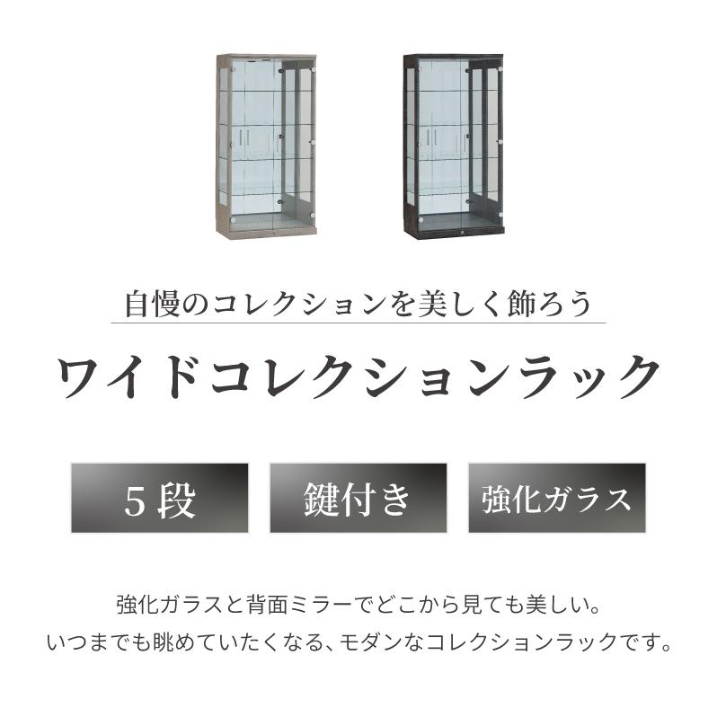 マッキンレー コレクションケース単品 160 幅80×奥行45×高さ160cm ハイ