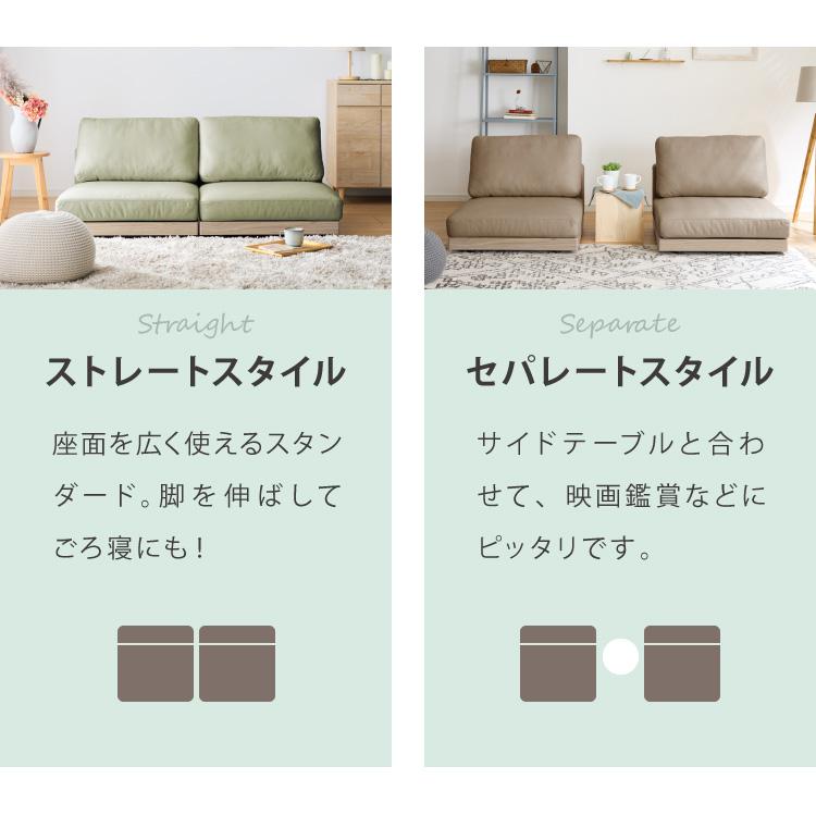 ソファ フロアソファ ローソファ 2人掛け 2P 幅150 座面高さ20 カバー