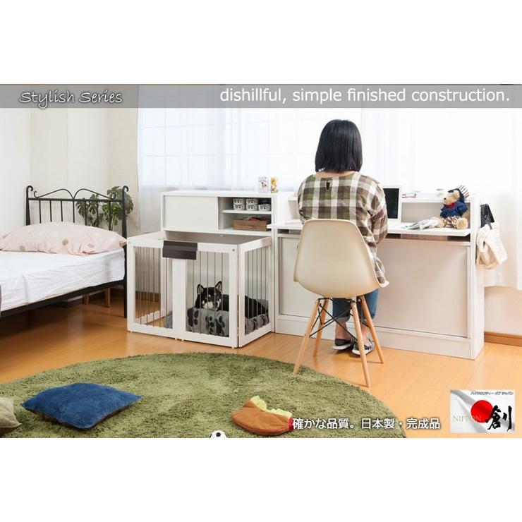 日本製 完成品 大川家具 スタイリッシュ カウンター下 収納 幅120 ワイド 大容量 引き戸タイプ 国産 ホワイト 白 おしゃれ 北欧 食器棚 代引不可_13