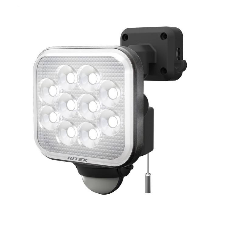 RITEX ライテック ムサシ 12W×1灯 フリーアーム式 LED センサーライト 防犯ライト LEDライト 人感センサーライト 屋外 代引不可