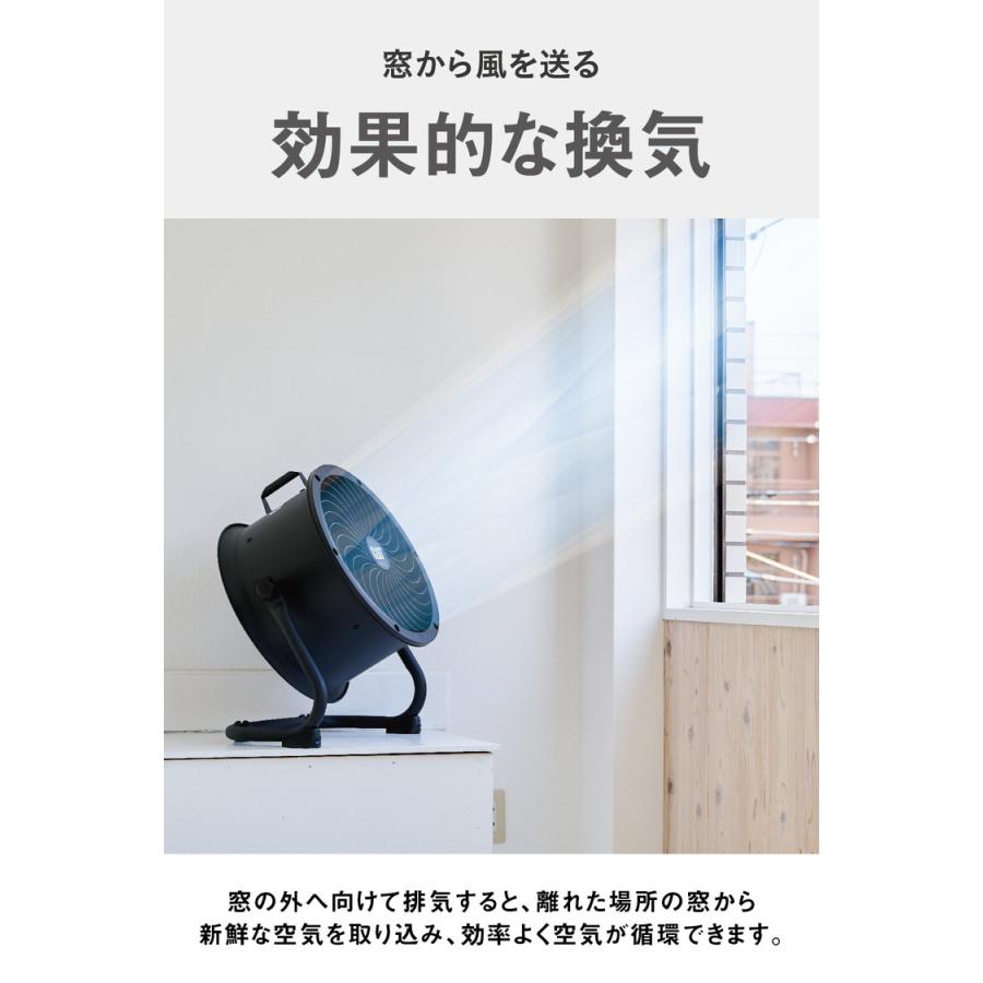 CAT サーキュレーター 35cm ブラック 壁・床タイプ AC EEMC-14ACBK