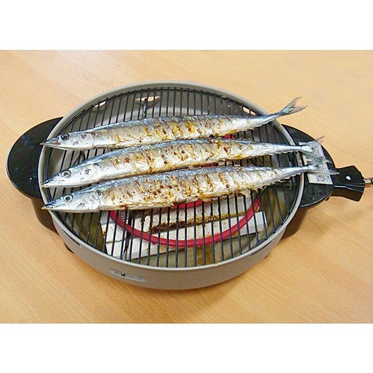4m1219e3s未使用 遠赤 多機能グリル 杉山金属 卓上電気鍋 ロースター ロースター 遠赤外線 グリル 丸型 消煙機能 幅38.5cm 奥行30.5cm 高さ