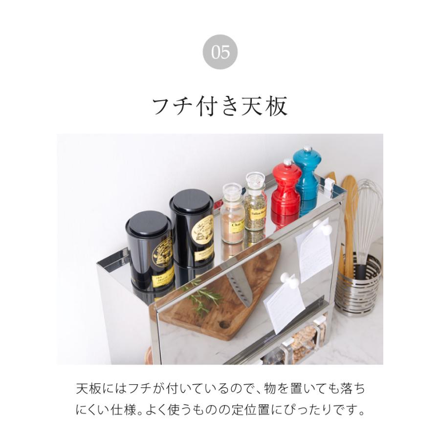 日本製 燕三条 スパイスラック 5杯 ステンレス 調味料ポット付き 日本製 燕三条 スパイスラック 5杯 ステンレス 調味料ポット付き