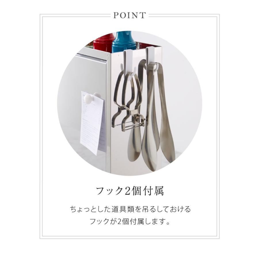 42719ステンレス フラップ扉のスパイスラック　5ポット付き 楽天市場】日本製 燕三条 スパイスラック 5杯 ステンレス 調味料