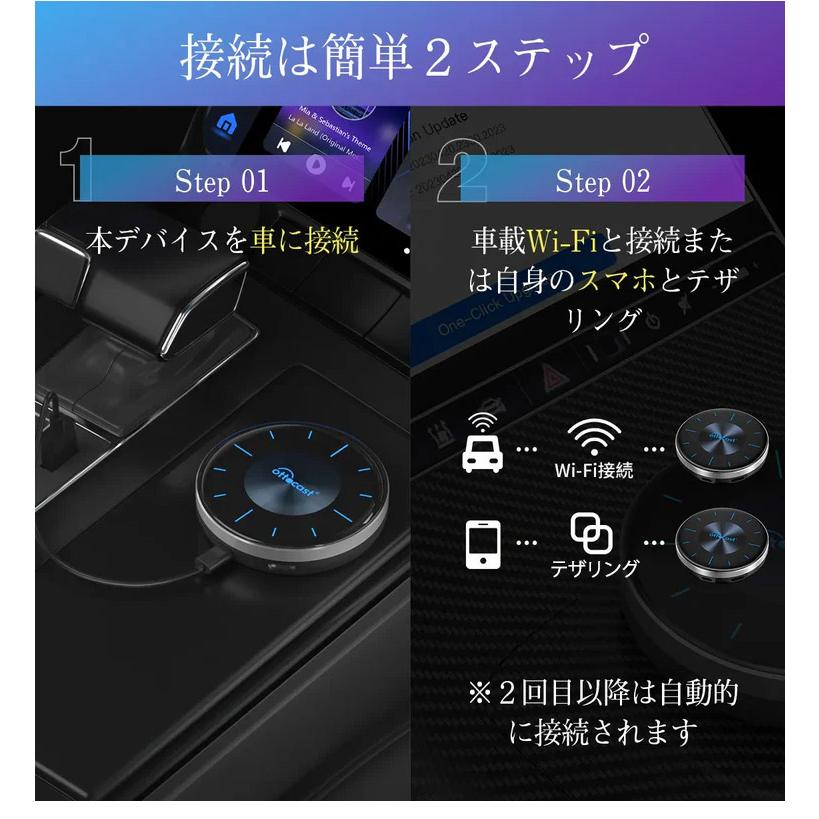 正規代理店 オットキャスト ottocast Otto Aibox P3 カープレイ