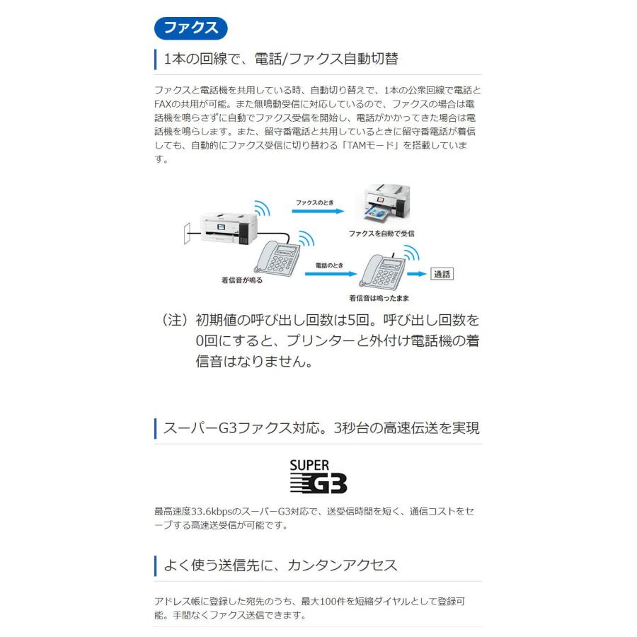 エプソン A4 カラーインクジェット複合機 A3ノビプリント対応 EW-M5610FT EPSON 代引不可の画像