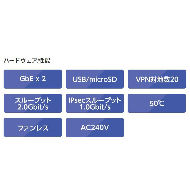 ヤマハ ギガアクセスVPNルーター RTX830｜rcmdin｜03