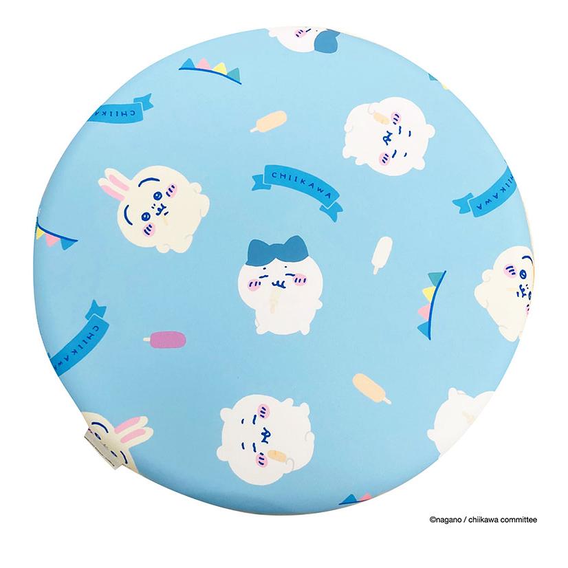 ちいかわ 冷感シートクッション 円形 40×40cm キャラクター ちいかわ 冷感シートクッション 円形 40×40cm キャラクター