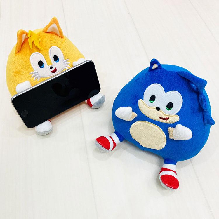MORIPiLO セガ ソニック テイルス スマホスタンド マルチミニ枕