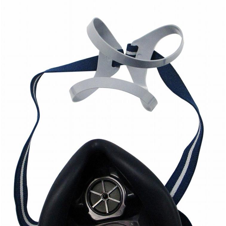 シゲマツ 重松製作所 直結式小型 防毒マスク 防じん機能付吸収缶付き TW01S BK | ブランド登録なし | 04