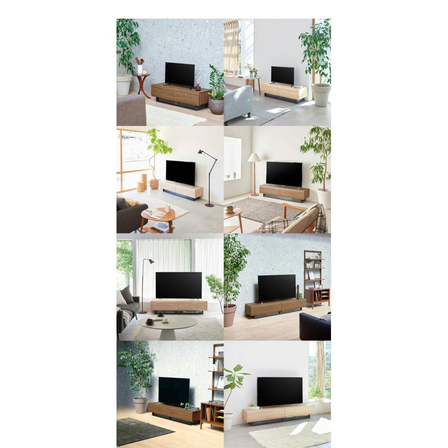 テレビ台 幅150cm 高さ36cm ナチュラルブラウン 65V型対応 木質感の