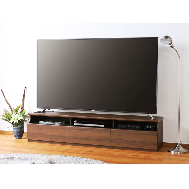 テレビ台 幅178cm 高さ40cm 75V型対応 シンプル 一人暮らし リビング