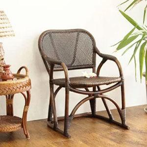 ラタン 手編み チェア 籐家具 インテリア 一番の イス 美品 椅子 パーソナル アジアン 和風 1人掛け 代引不可 籐 一人掛け