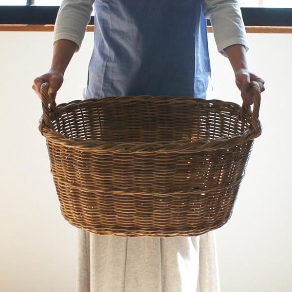 ラタン ナチュラルバスケット 雑貨 小物 収納 インテリア バスケット
