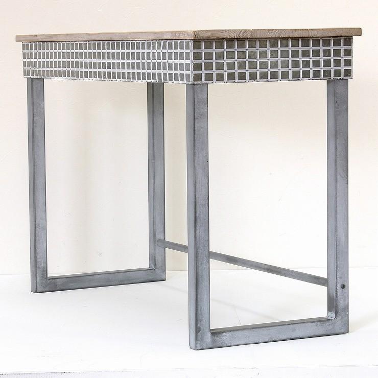 SCANDINAVIAN メタルスタンドウッドテーブル FJGK2950 代引不可 幅 奥行