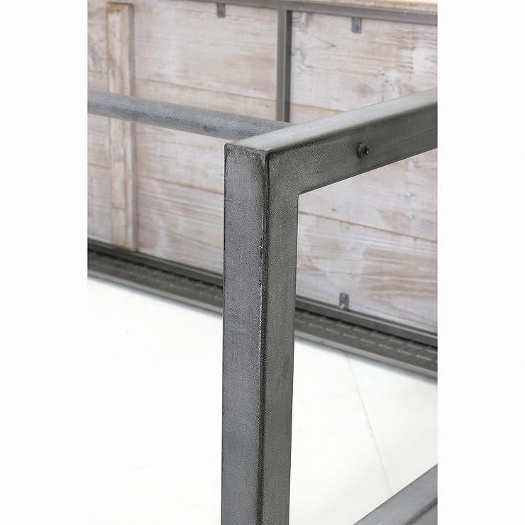 SCANDINAVIAN メタルスタンドウッドテーブル FJGK2950 代引不可 幅 奥行