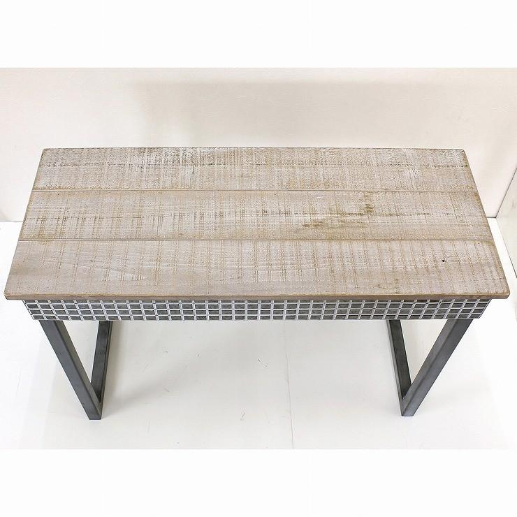 SCANDINAVIAN メタルスタンドウッドテーブル FJGK2950 代引不可 幅 奥行