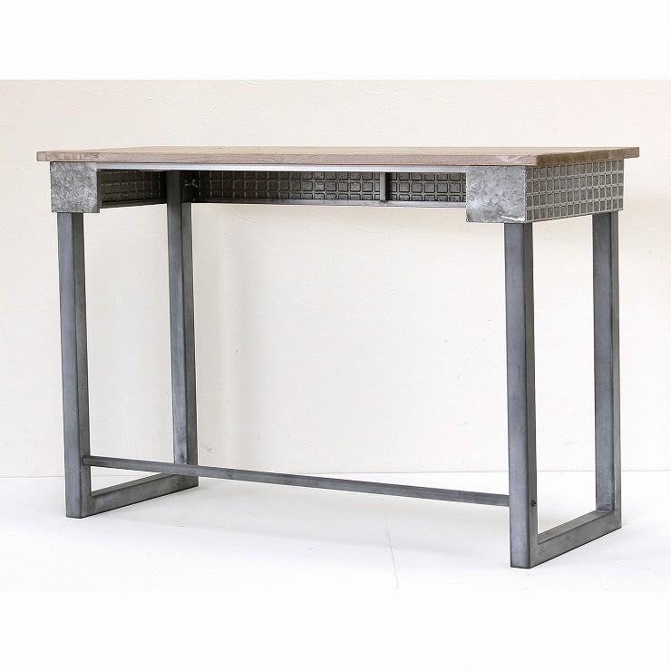 SCANDINAVIAN メタルスタンドウッドテーブル FJGK2950 代引不可 幅 奥行