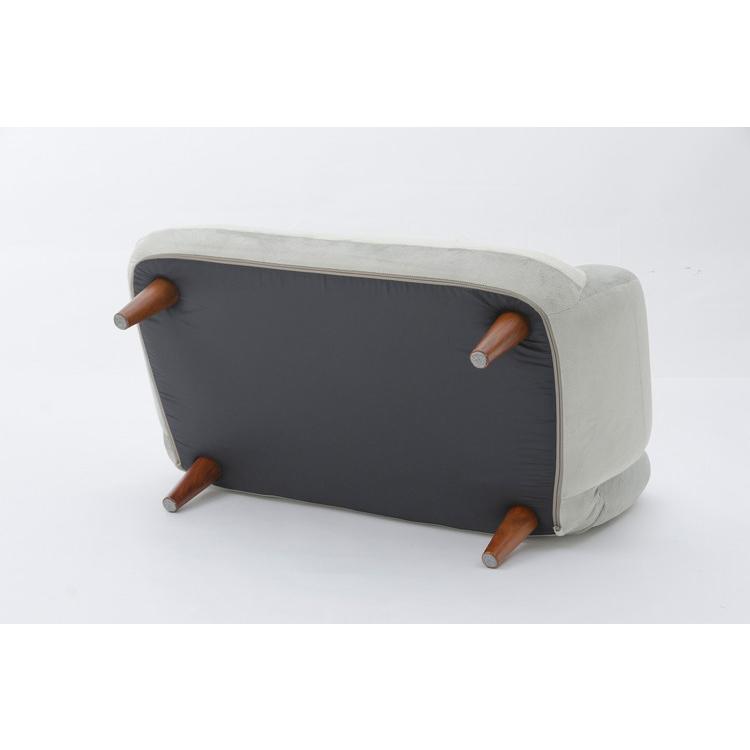 日本製 カウチソファ おしゃれ 二人掛け リクライニングコンパクト