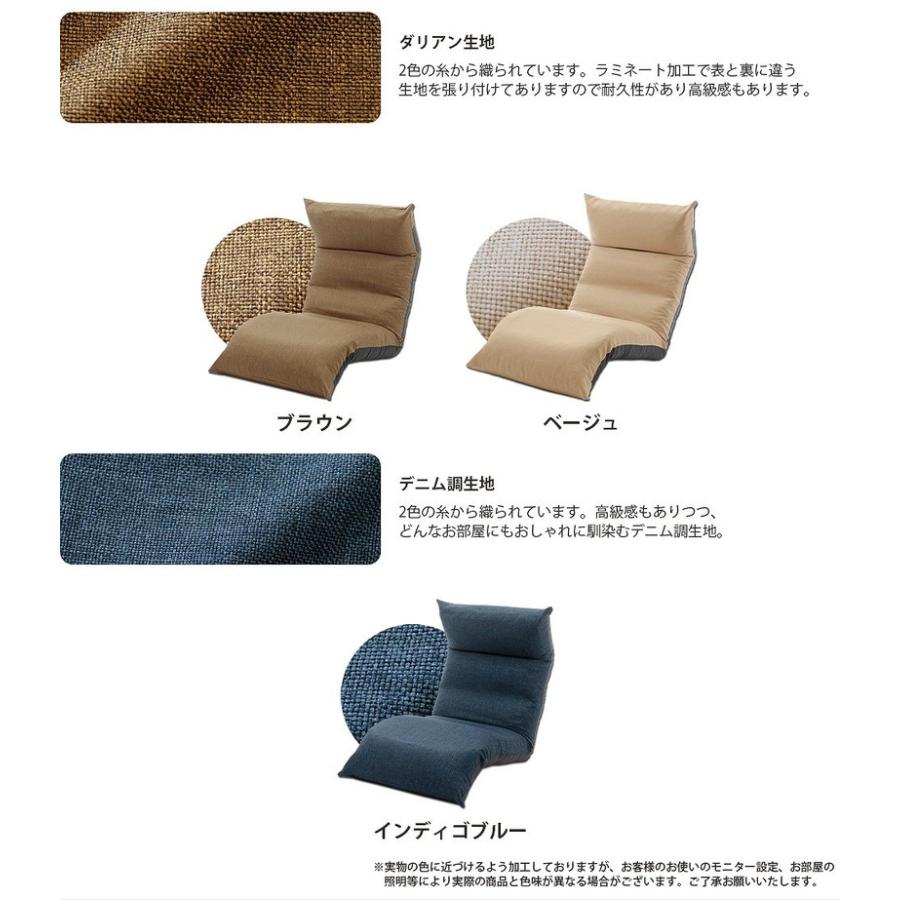 1人掛けチェア　和楽waraku 日本製 和楽 座椅子 和楽の月 Light 一人掛け 1人掛け 国産 チェア