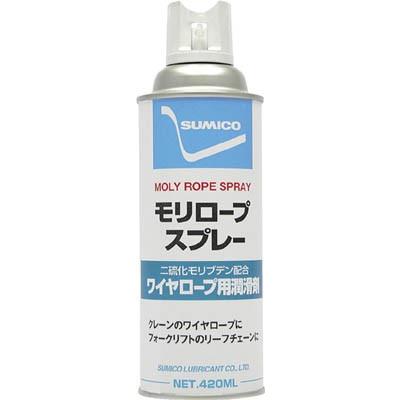 住鉱 スプレー ワイヤーロープ用グリース モリロープスプレー 420ｍｌ MRS 化学製品・潤滑剤｜rcmdin