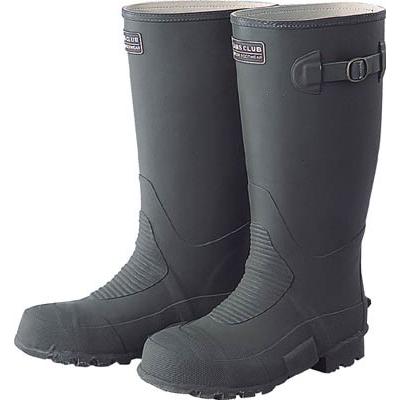 福山ゴム 土木作業長靴緑24．5ｃｍ DS-M 安全靴・作業靴・長靴